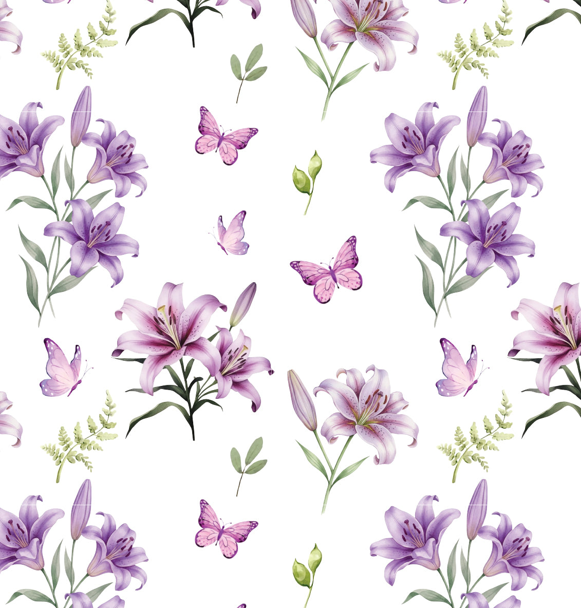 Purple Lilys 