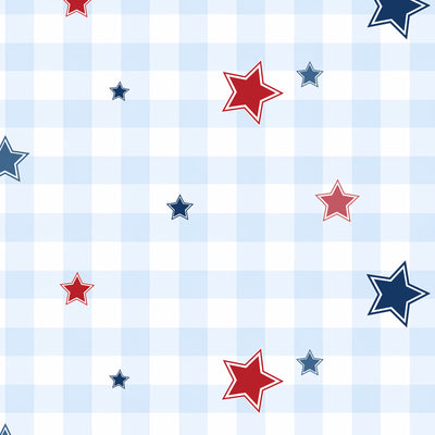 Red, Blue and Star