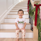 Kid Graphic Tee in Santa's Joyride