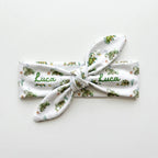 Personalized Knotted Headband in Sea Turtle
