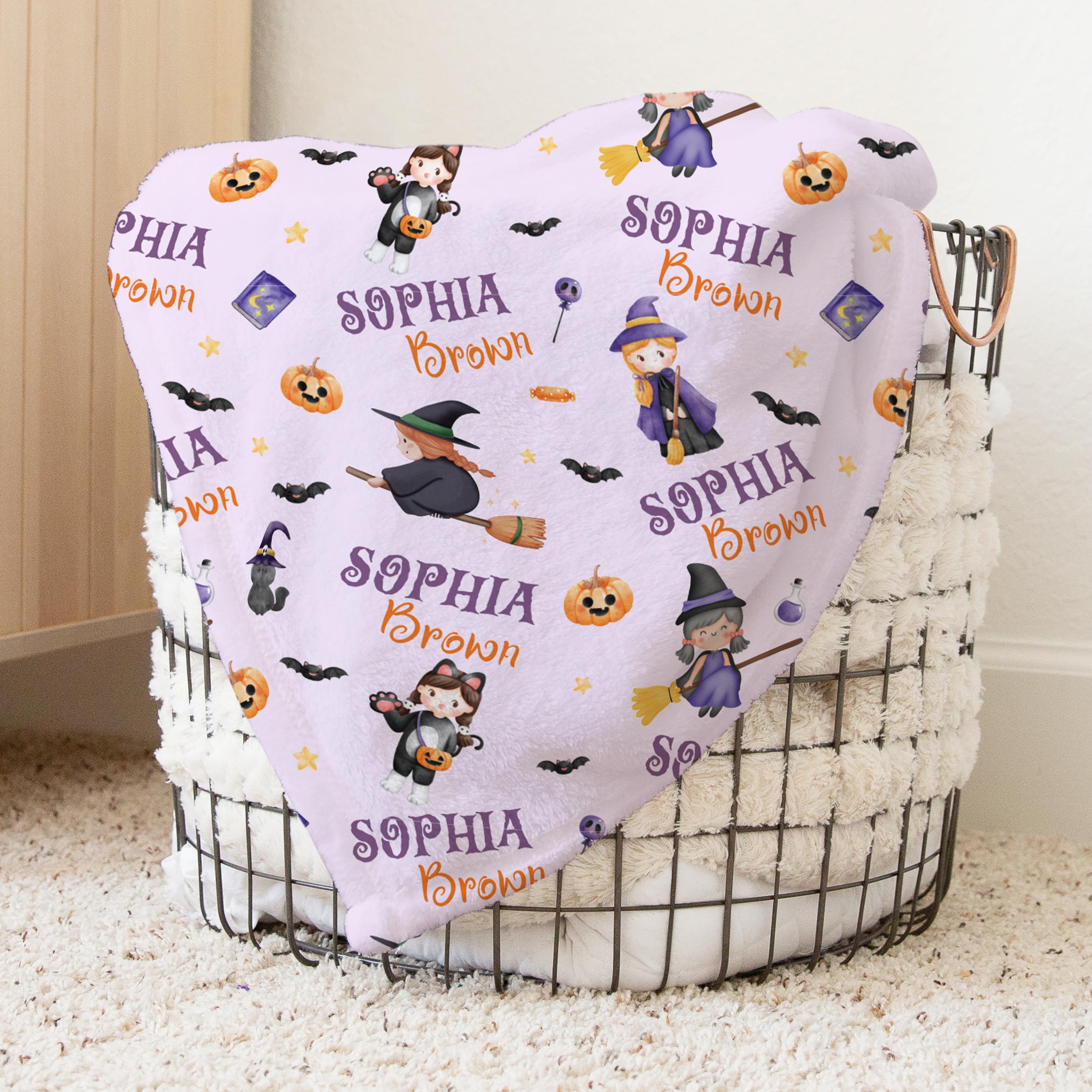 Dress-up Babe Personalized Kids Minky Blanket