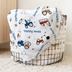 Personalized Blanket in Construction Vehicle