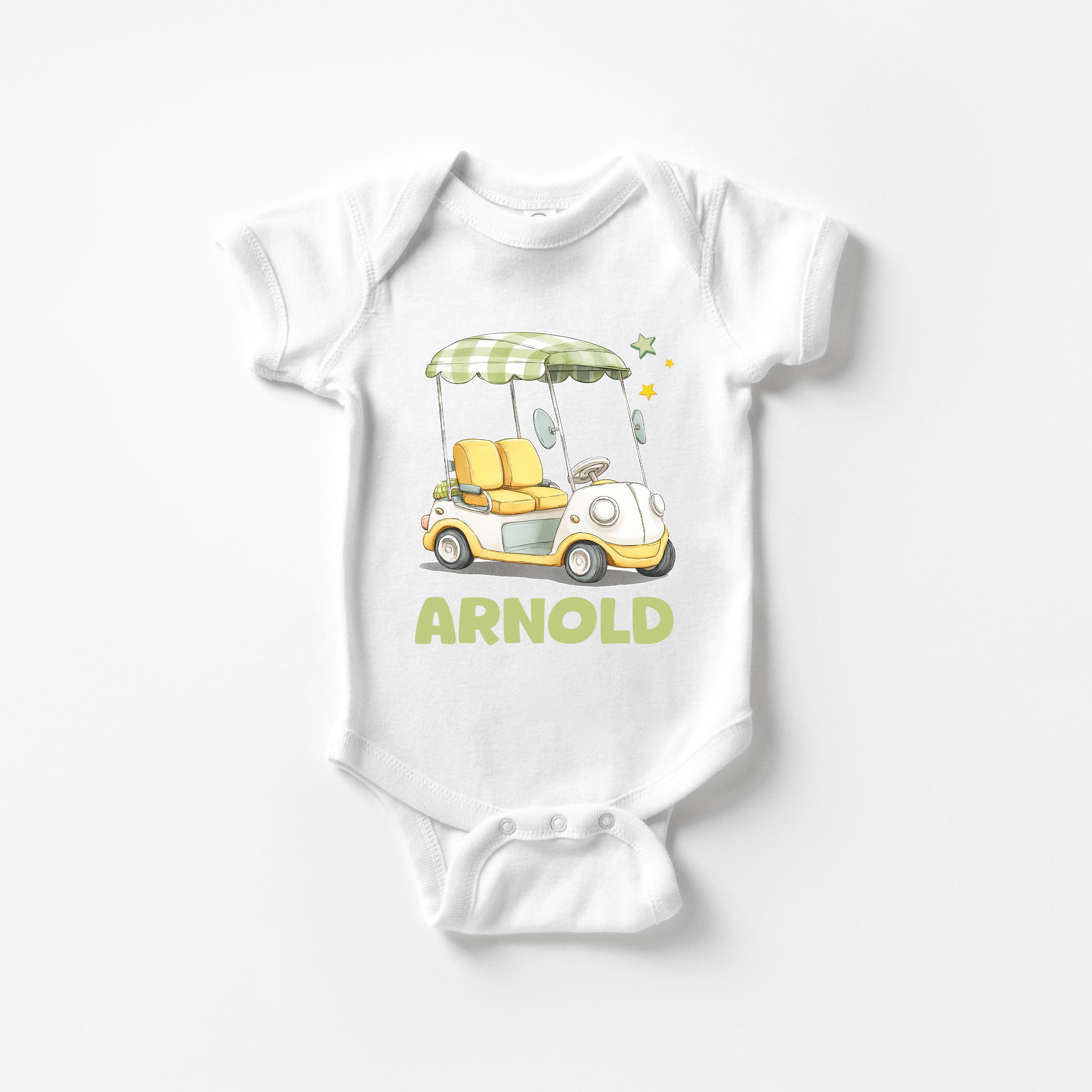 Personalized Graphic Bodysuit in Country Club Cuties