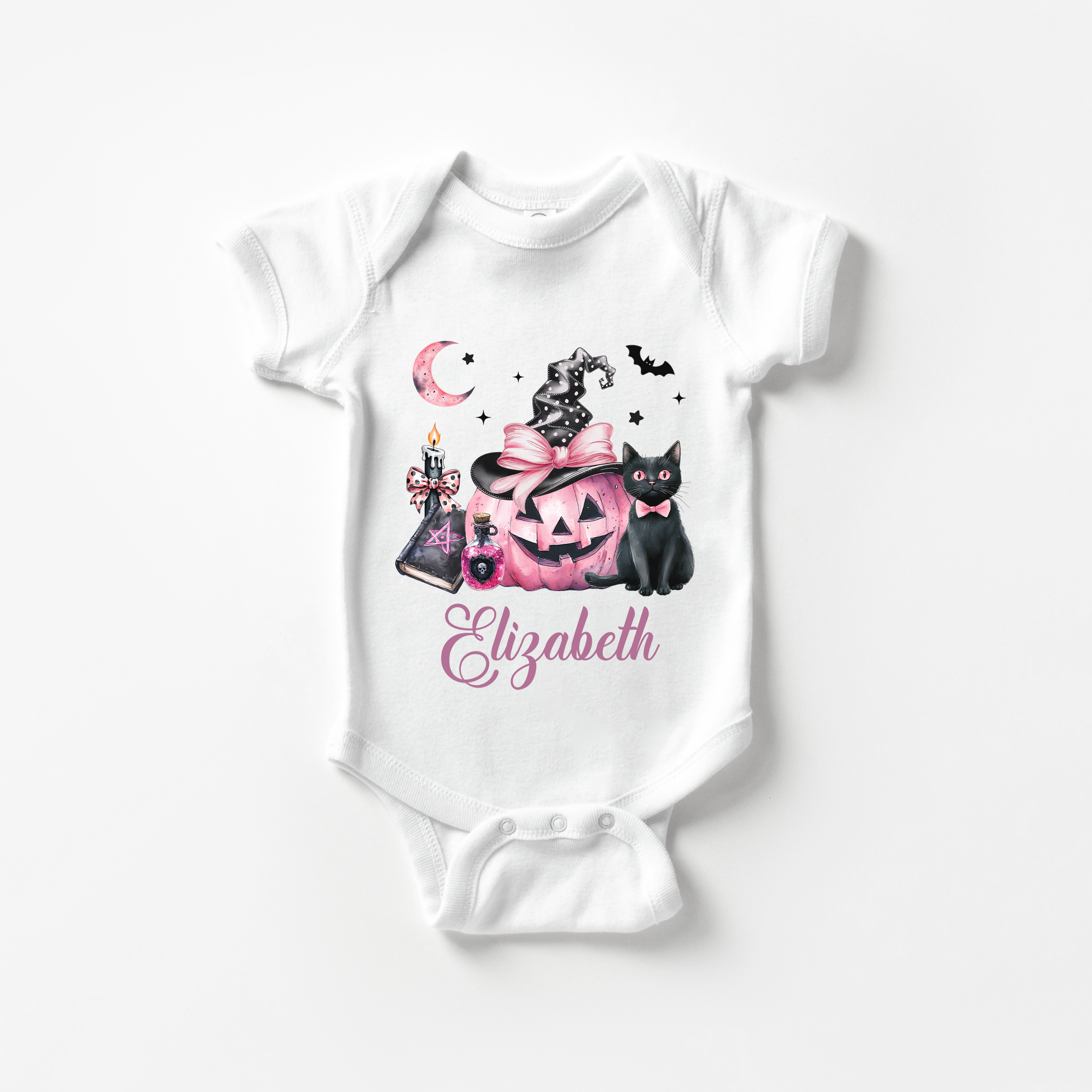 Personalized Graphic Bodysuit in Mystic Lunar