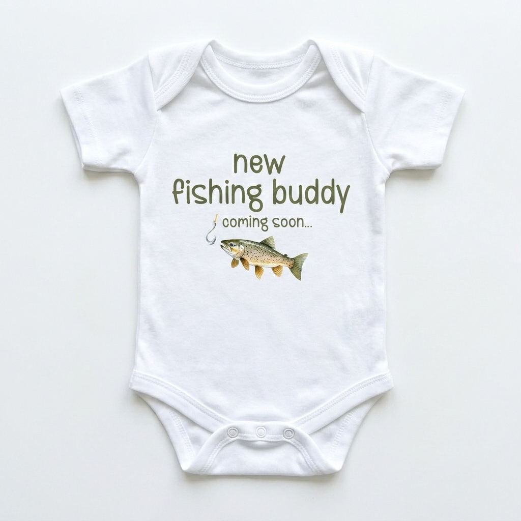 New Fishing Buddy Graphic Bodysuit