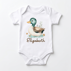 Personalized Graphic Bodysuit in Mallard