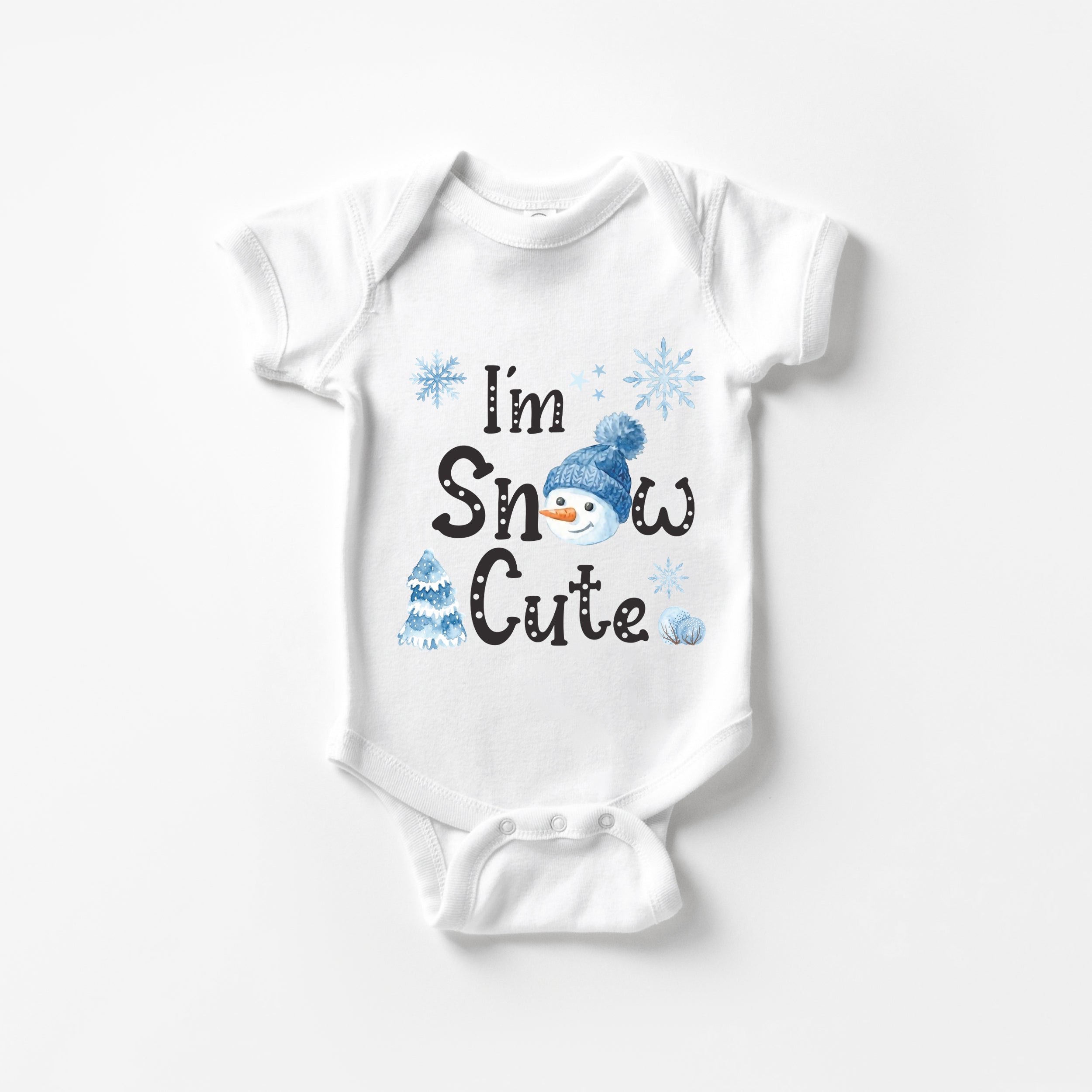 Graphic Bodysuit in Snowman