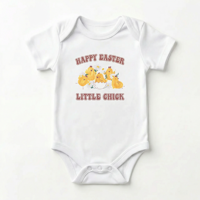 Graphic Bodysuit in Easter Chick